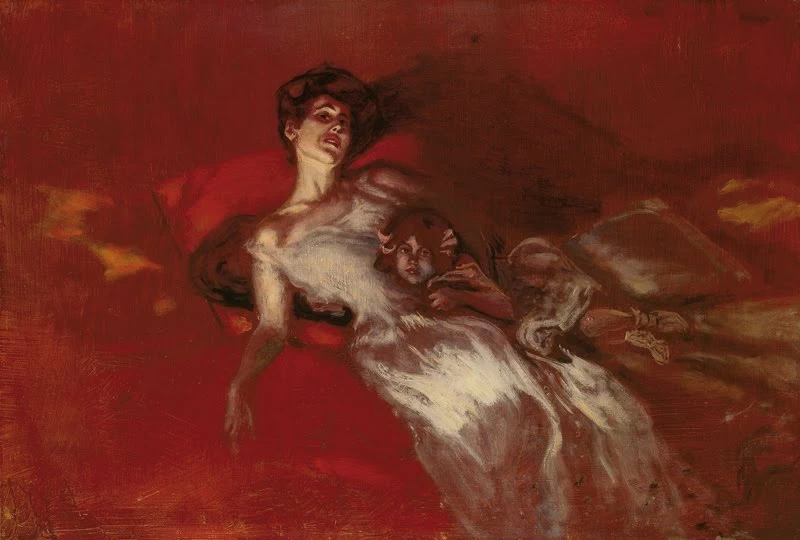 Gisela von Wehner con la figlia Ilka